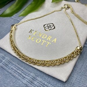 Kendra Scott Lucy Choker Necklace in Gold